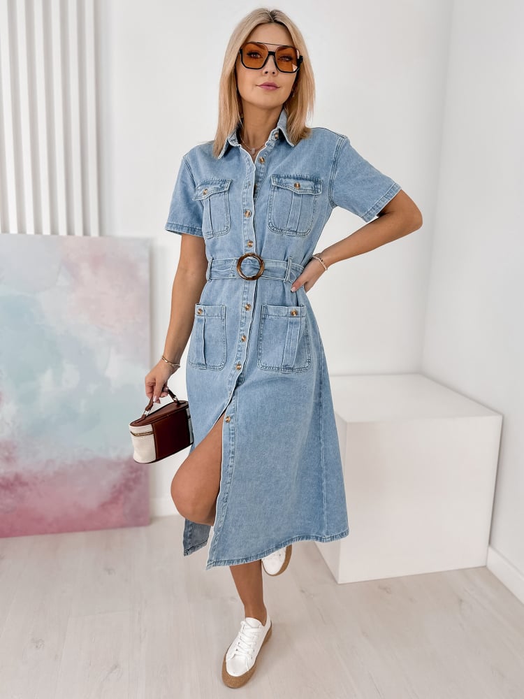 SUKIENKA VOLTARE JEANSOWA