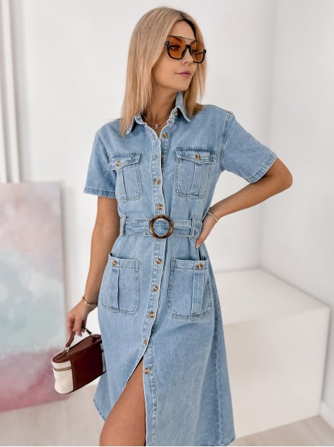 SUKIENKA VOLTARE JEANSOWA