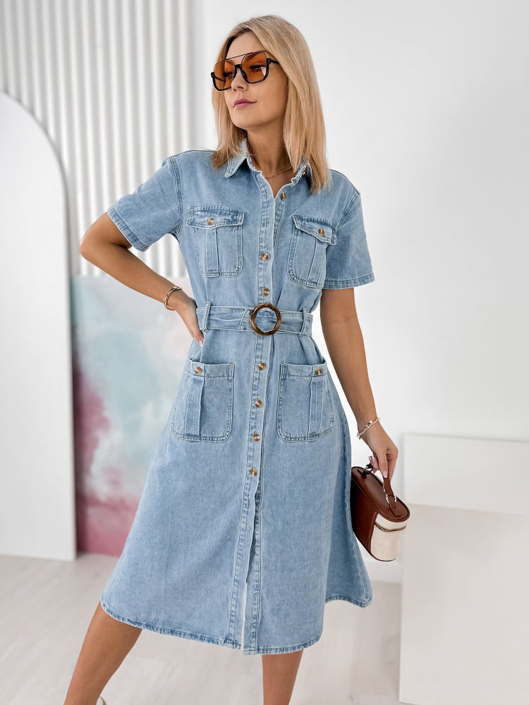 SUKIENKA VOLTARE JEANSOWA