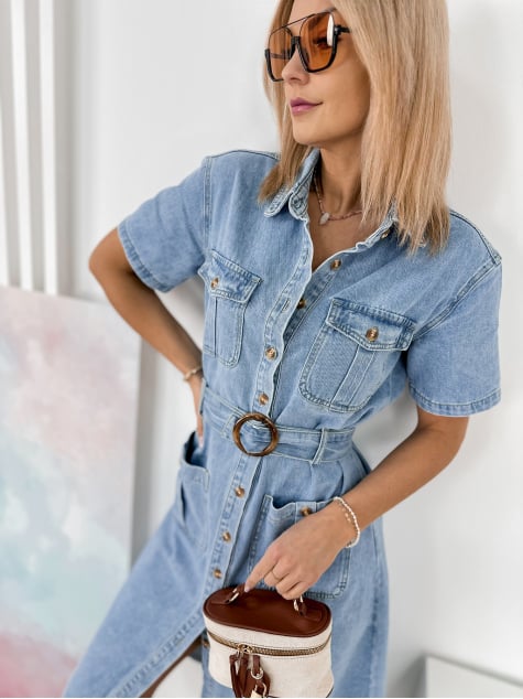 SUKIENKA VOLTARE JEANSOWA