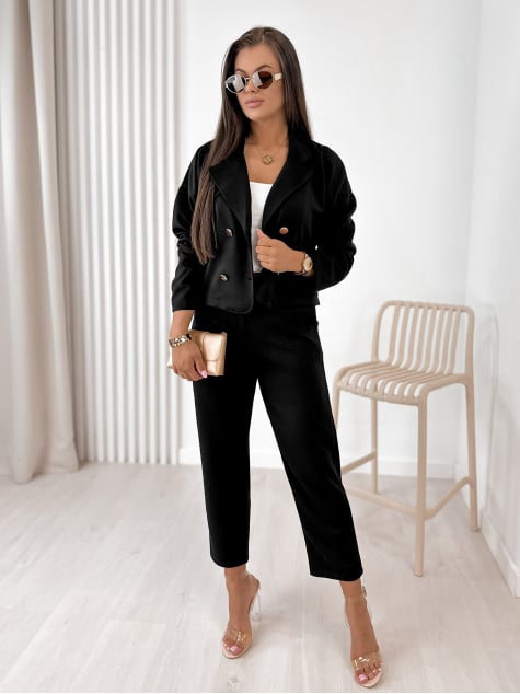 KOMPLET LINARES CZARNY