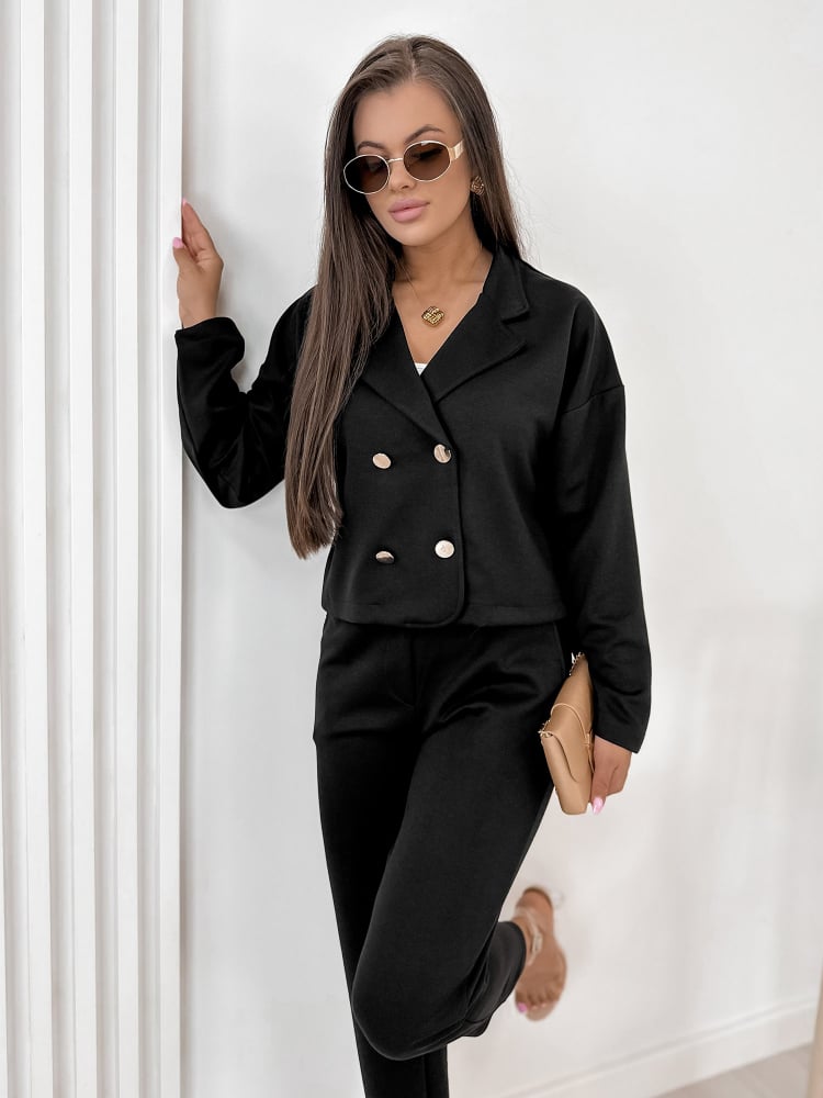 KOMPLET LINARES CZARNY