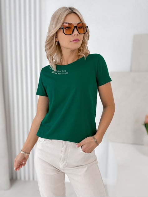 BLUZKA MANRICO ZIELONA