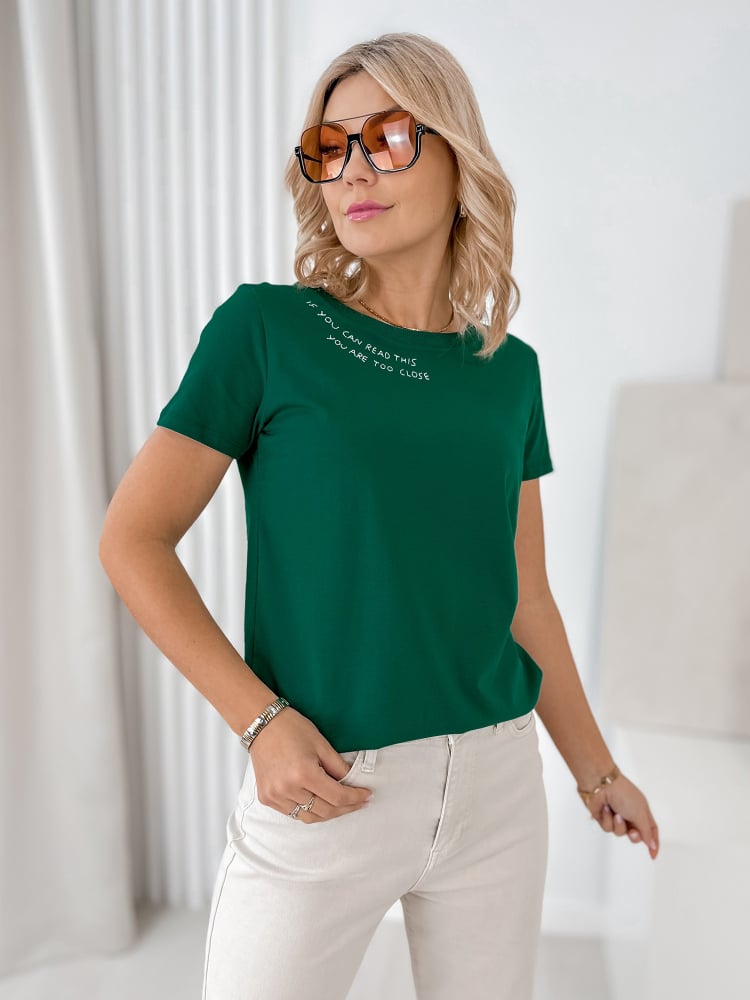 BLUZKA MANRICO ZIELONA