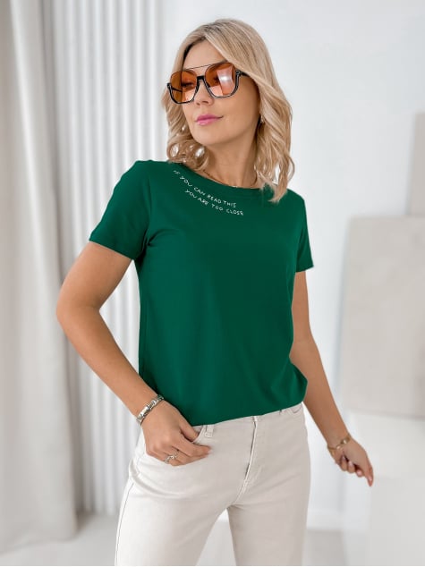 BLUZKA MANRICO ZIELONA