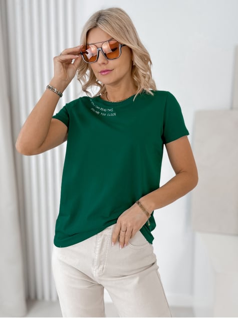 BLUZKA MANRICO ZIELONA