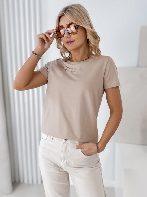 BLUZKA MANRICO BEŻOWA