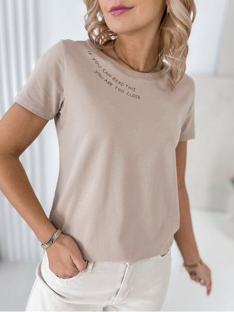 BLUZKA MANRICO BEŻOWA