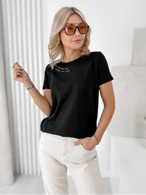 BLUZKA MANRICO CZARNA