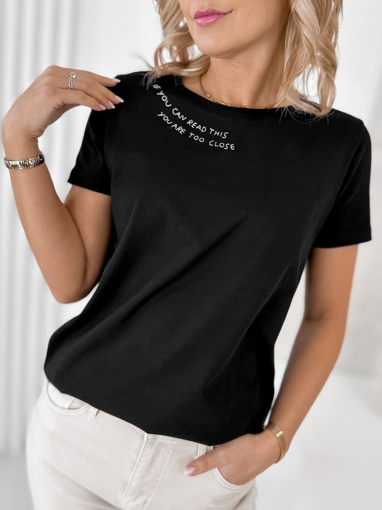 BLUZKA MANRICO CZARNA