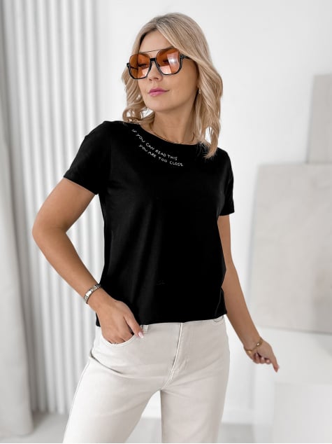 BLUZKA MANRICO CZARNA