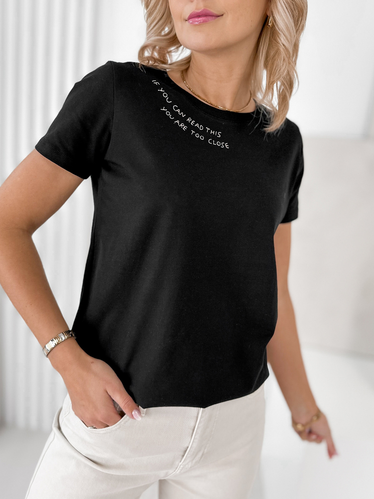 BLUZKA MANRICO CZARNA