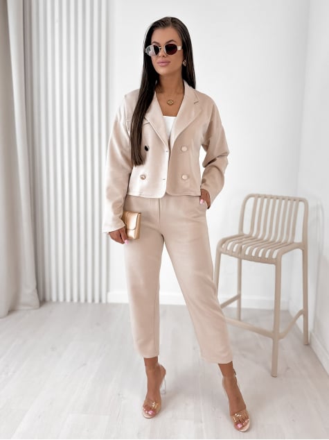 KOMPLET LINARES BEŻOWY