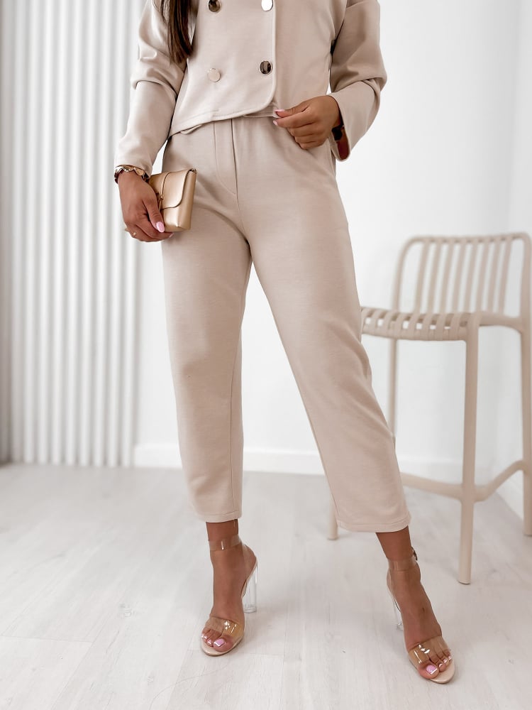 KOMPLET LINARES BEŻOWY