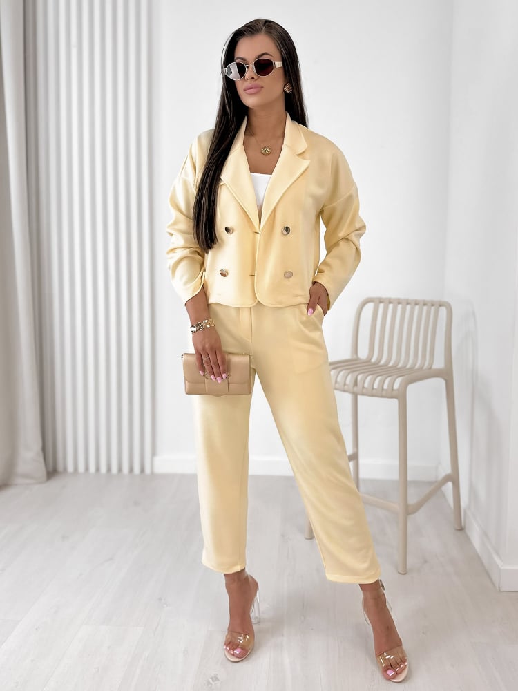 KOMPLET LINARES ŻÓŁTY