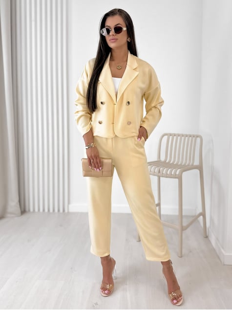 KOMPLET LINARES ŻÓŁTY