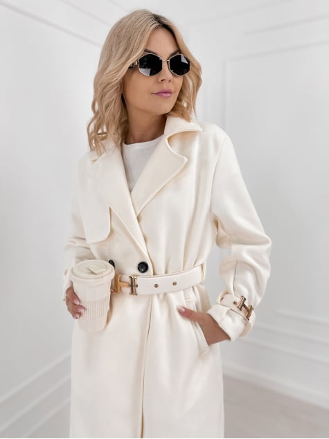 PŁASZCZ TURNER ECRU