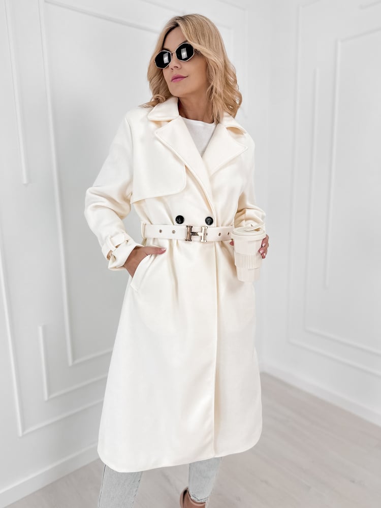 PŁASZCZ TURNER ECRU