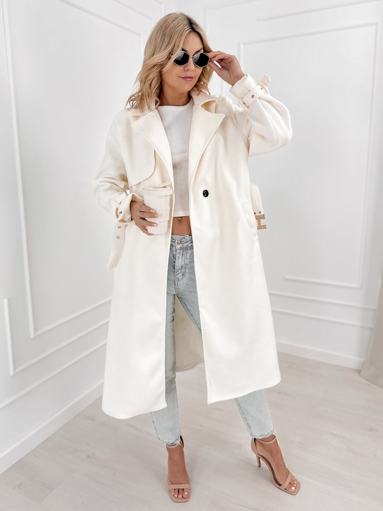 PŁASZCZ TURNER ECRU