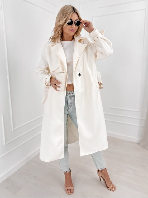 PŁASZCZ TURNER ECRU