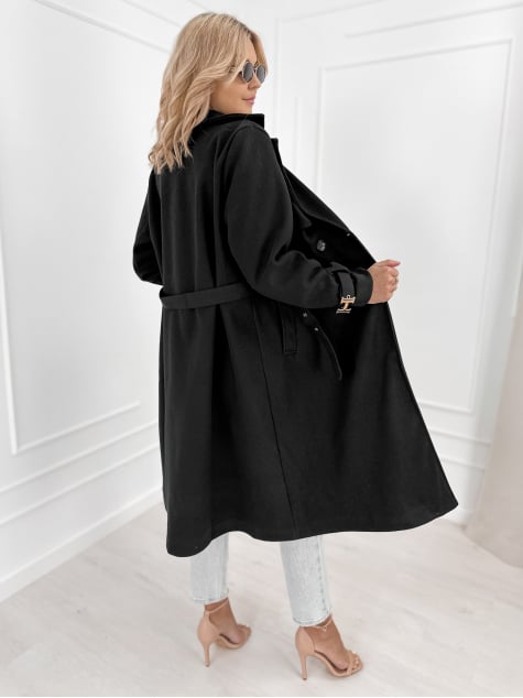 PŁASZCZ TURNER CZARNY