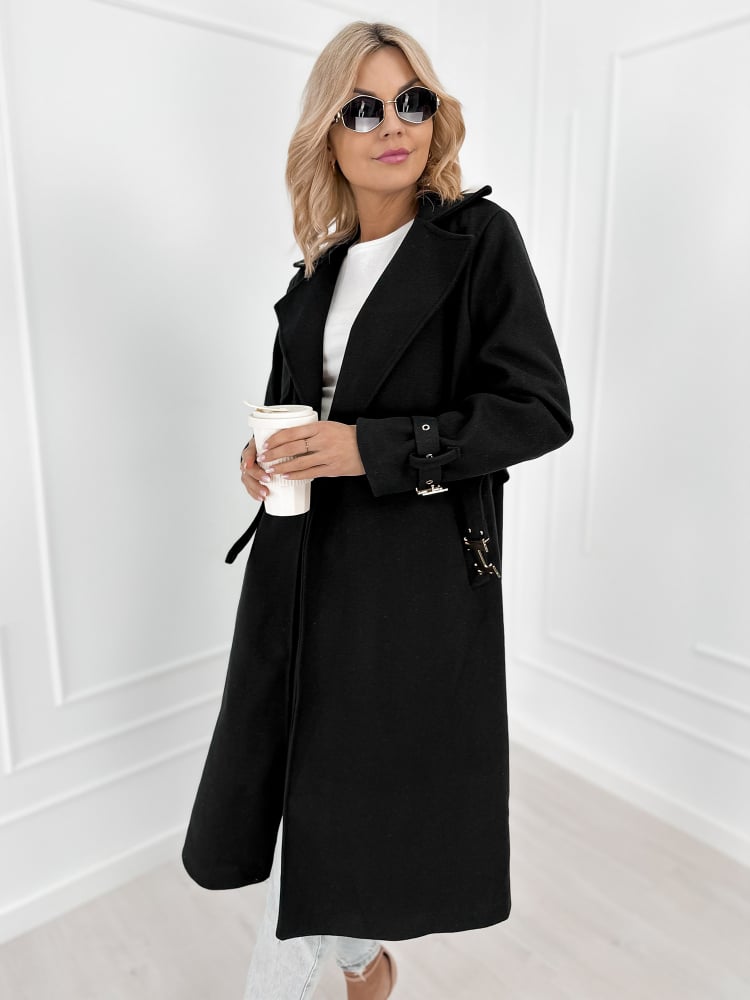 PŁASZCZ TURNER CZARNY