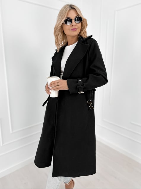 PŁASZCZ TURNER CZARNY