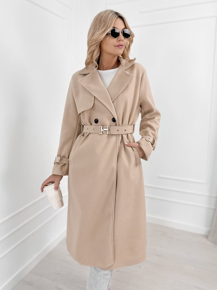 PŁASZCZ TURNER BEŻOWY