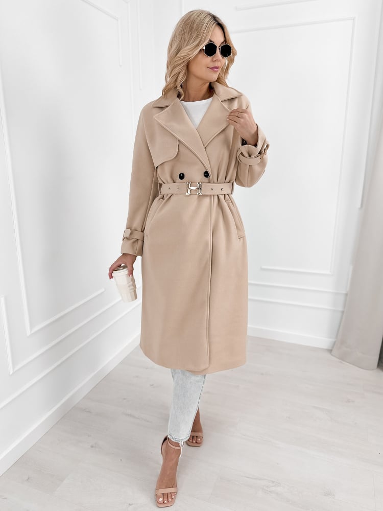 PŁASZCZ TURNER BEŻOWY