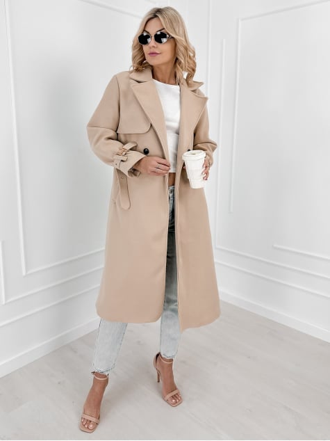 PŁASZCZ TURNER BEŻOWY
