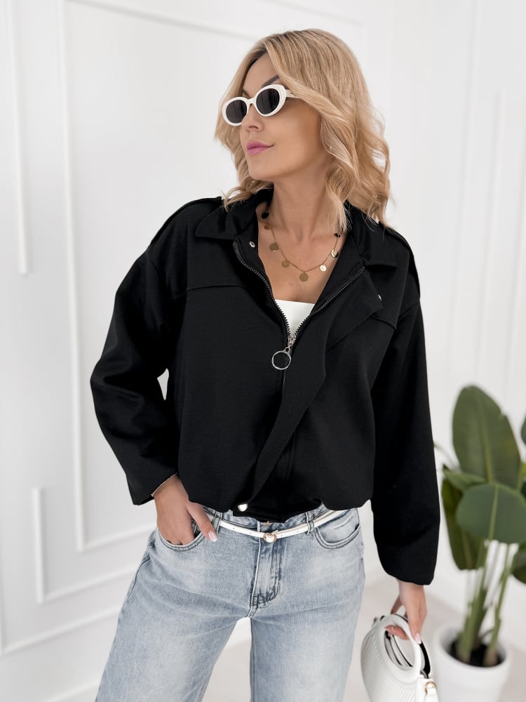 KURTKA LAMARTINE CZARNA