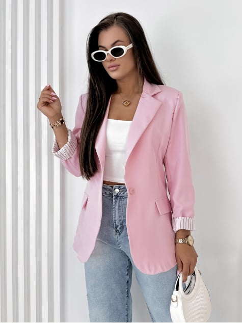 ŻAKIET WINDSOR PUDROWY RÓŻ