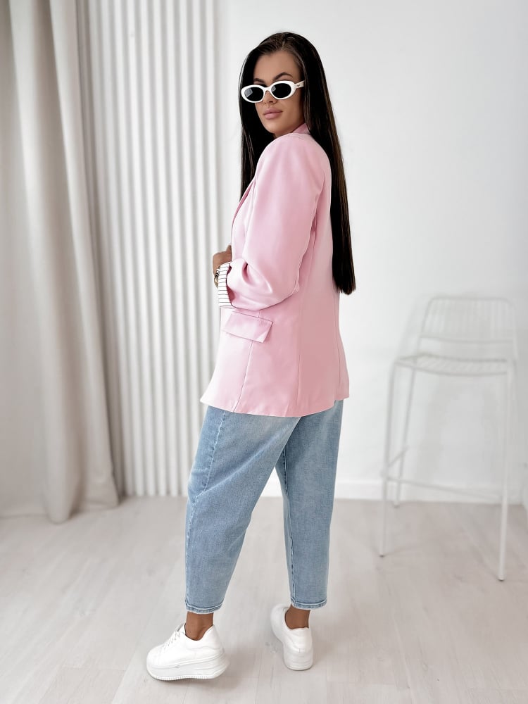 ŻAKIET WINDSOR PUDROWY RÓŻ