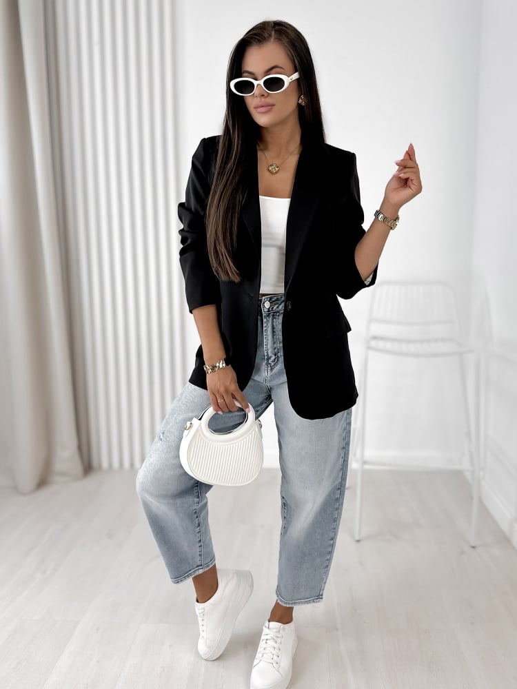 ŻAKIET WINDSOR CZARNY