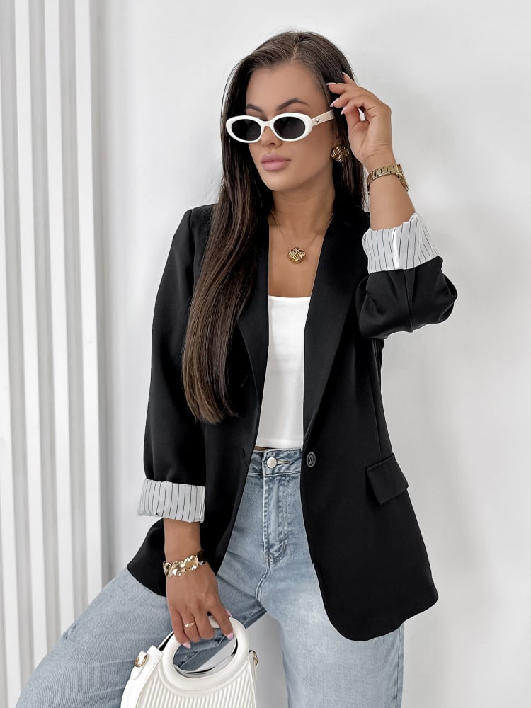 ŻAKIET WINDSOR CZARNY