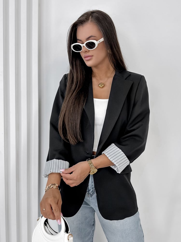 ŻAKIET WINDSOR CZARNY