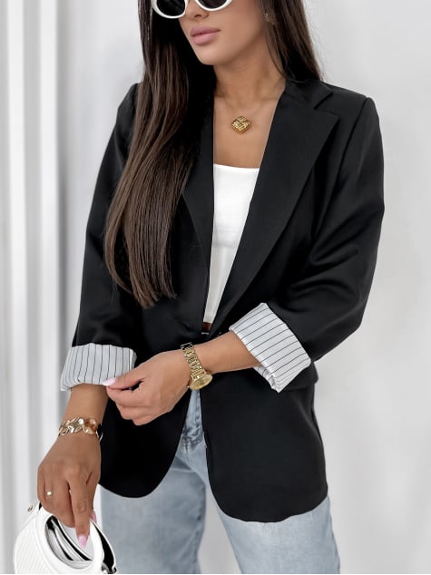 ŻAKIET WINDSOR CZARNY