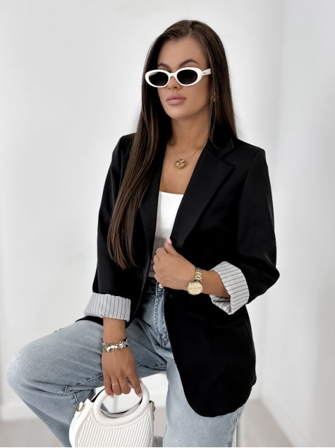 ŻAKIET WINDSOR CZARNY