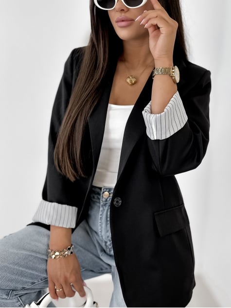 ŻAKIET WINDSOR CZARNY