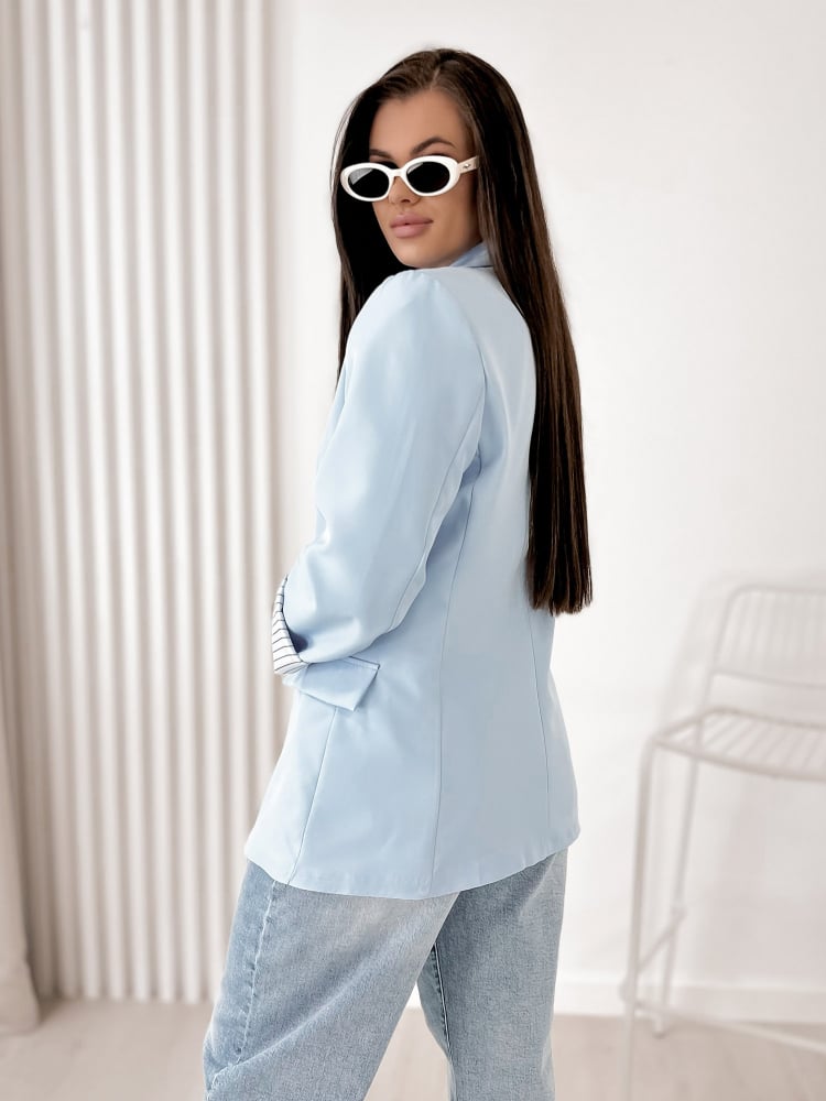 ŻAKIET WINDSOR BŁĘKITNY