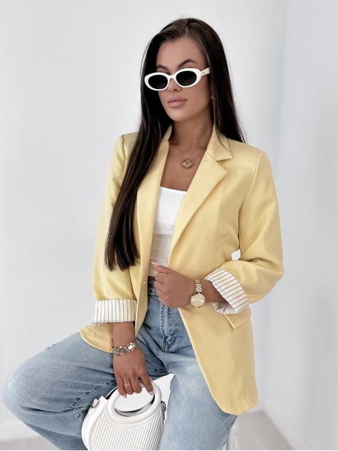 ŻAKIET WINDSOR ŻÓŁTY