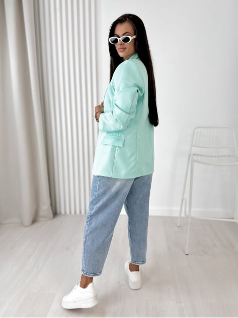 ŻAKIET WINDSOR MIĘTOWY