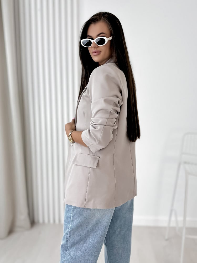 ŻAKIET WINDSOR CIEMNOBEŻOWY