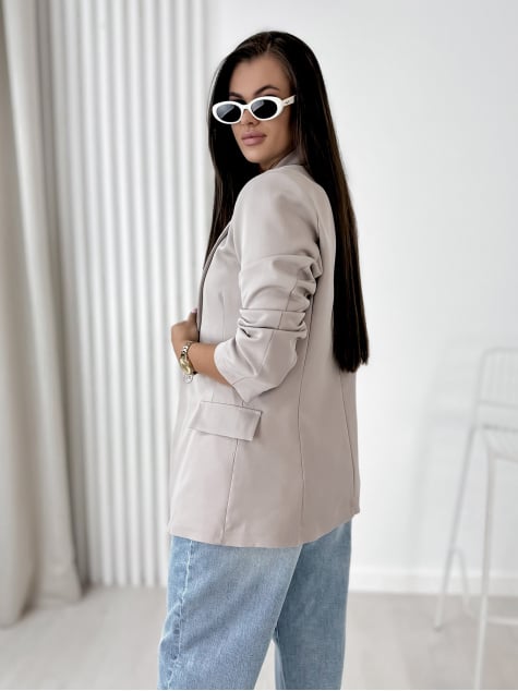 ŻAKIET WINDSOR CIEMNOBEŻOWY