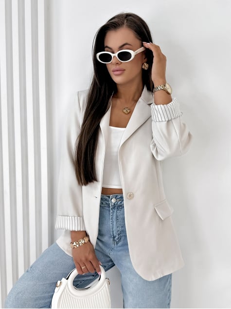 ŻAKIET WINDSOR BEŻOWY