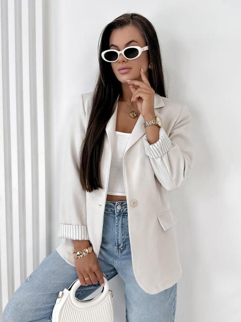 ŻAKIET WINDSOR BEŻOWY