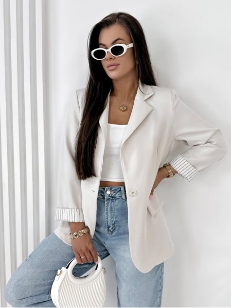 ŻAKIET WINDSOR BEŻOWY