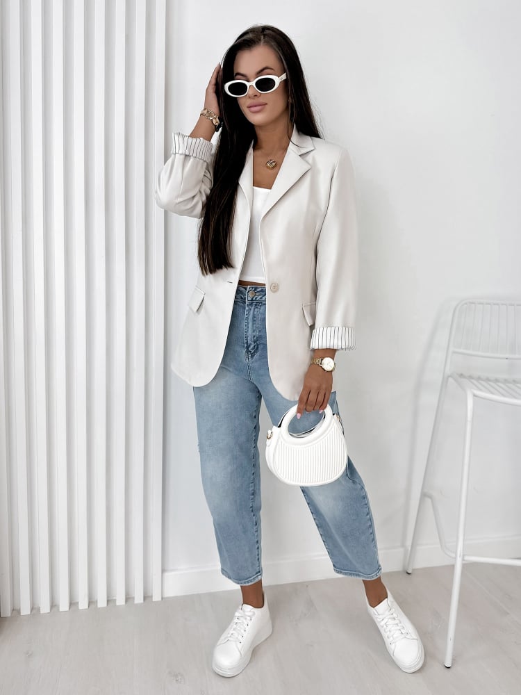 ŻAKIET WINDSOR BEŻOWY