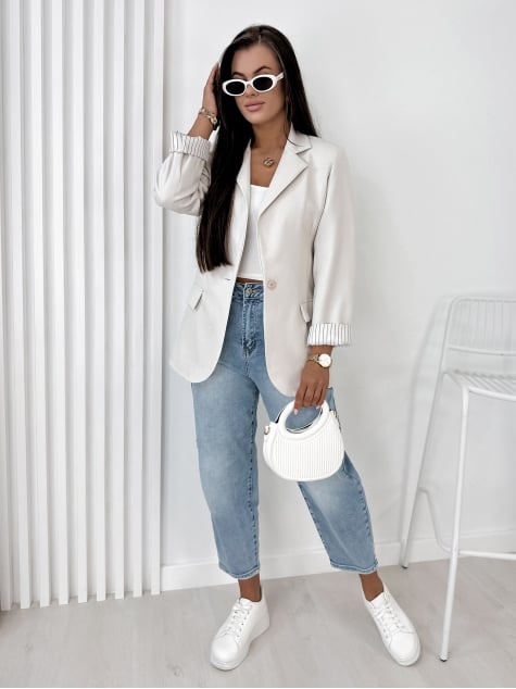 ŻAKIET WINDSOR BEŻOWY