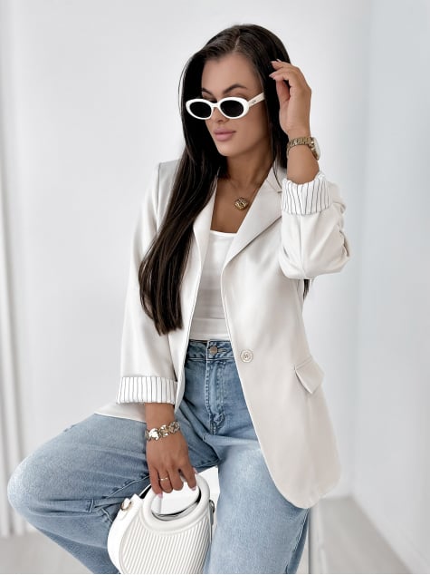 ŻAKIET WINDSOR BEŻOWY